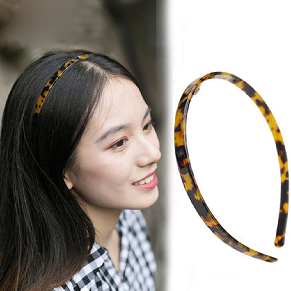 FORBETTER Băng Đô Cài Tóc Họa Tiết Da Báo Gợi Cảm Cho Nữ