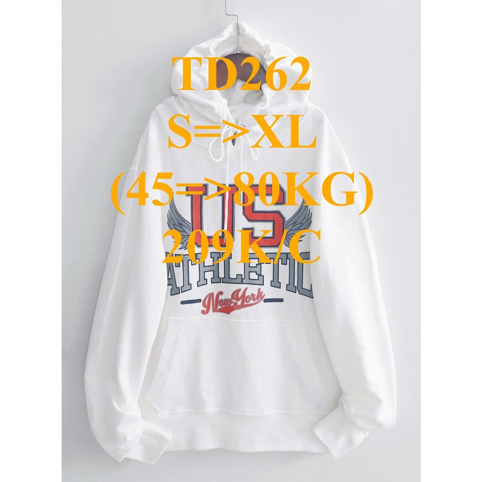 * Mã TD262: Áo hoodie rất nhiều màu đẹp. Chất thun da cá dày dặn, form dáng cực đẹp BC 7532