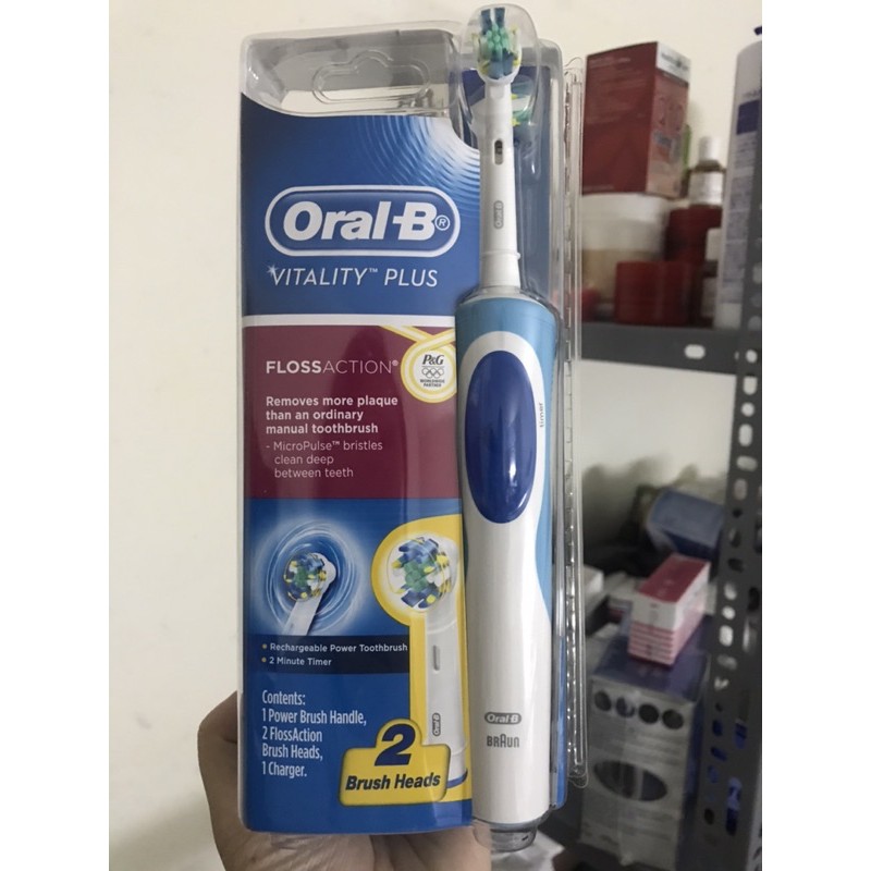 Bàn Chải Đánh Răng Điện Oral-B Vitality Braun hàng ÚC