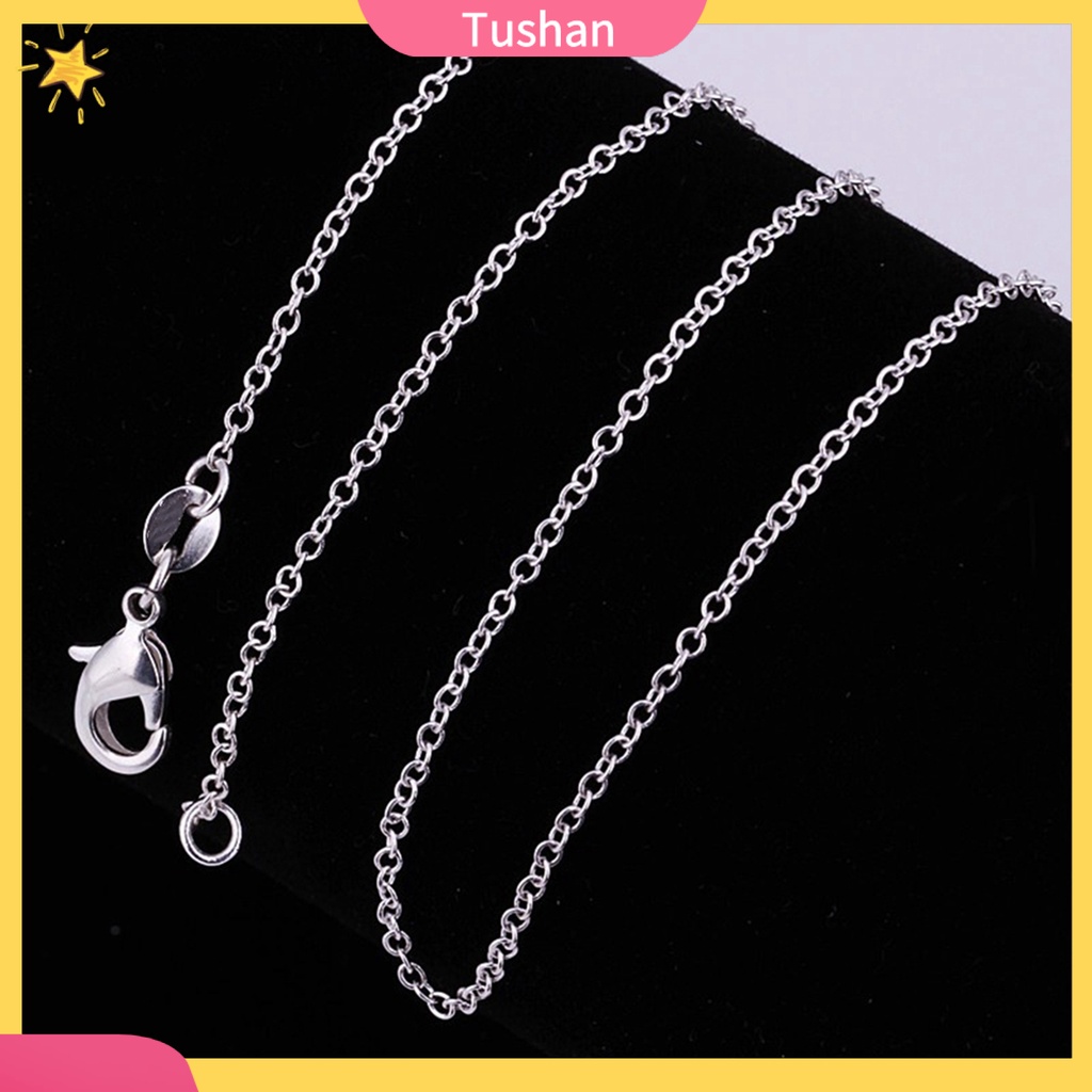 Dây Chuyền Mạ Bạc 18/24inch
