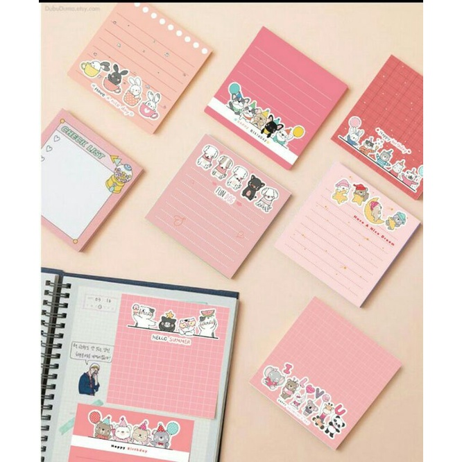 Giấy note cute độc quyền shop Totoro thiết kế