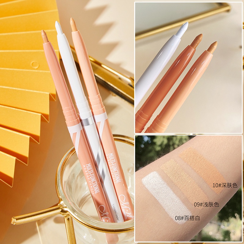 Bút Che Khuyết Điểm MENOW Che Các Nốt Mụn Và Vết Thâm Trên Khuôn Mặt Bút Tằm Trắng Tự Nhiên | BigBuy360 - bigbuy360.vn