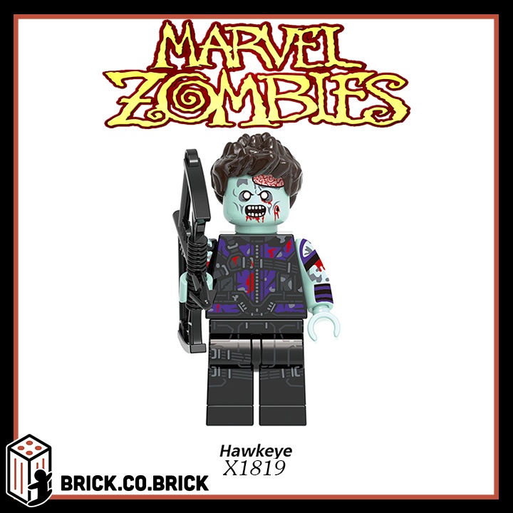 Lego Marvel Zombies Đồ Chơi Lắp Ráp Minifigures Siêu Anh Hùng Zombie Cương Thi Bản Mới Nhất X0325 Captain Doctor Strange