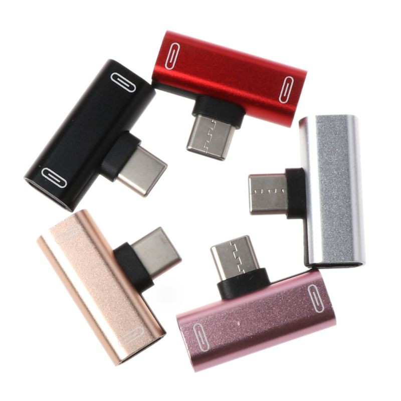 Bộ Chia Cổng Sạc Usb Loại C Cho Tai Nghe