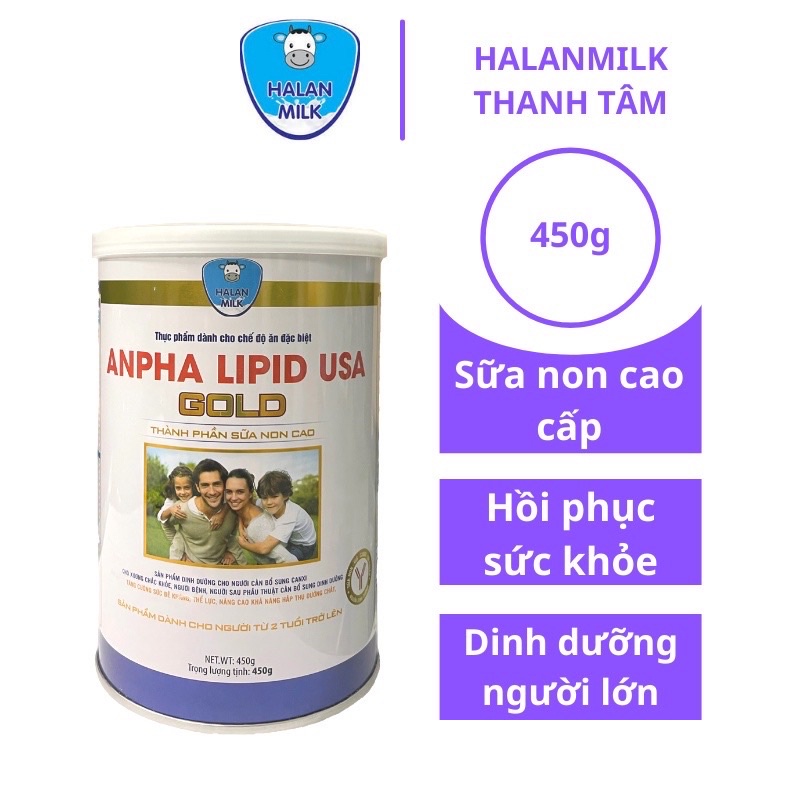 Sữa Non Anpha Lipid Gold USA ,Sữa Non Cung Cấp Kháng Thể ,Bổ Sung Lợi Khuẩn ,Canxi ,Vitamin Và Khoáng Chất