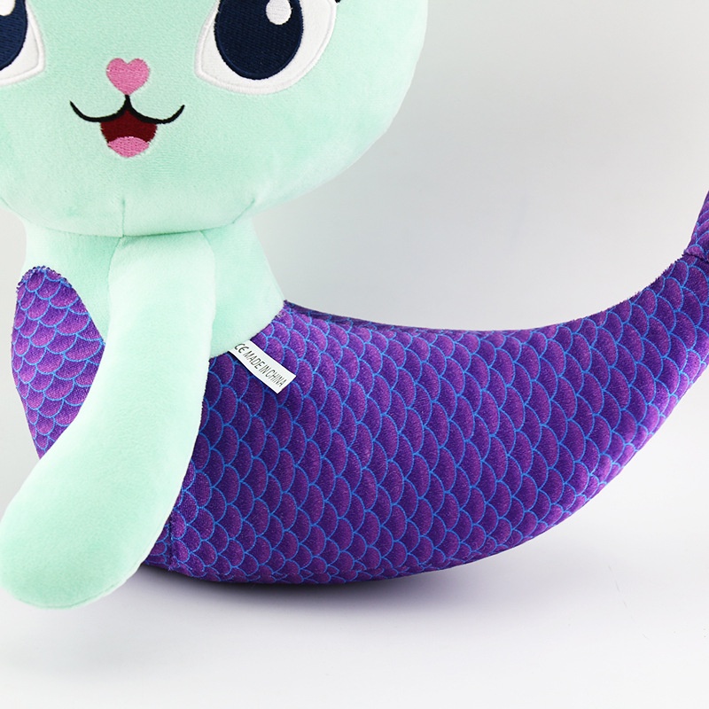 Nàng Tiên Cá Nhồi Bông 25/35cm Trang Trí Nhà Búp Bê