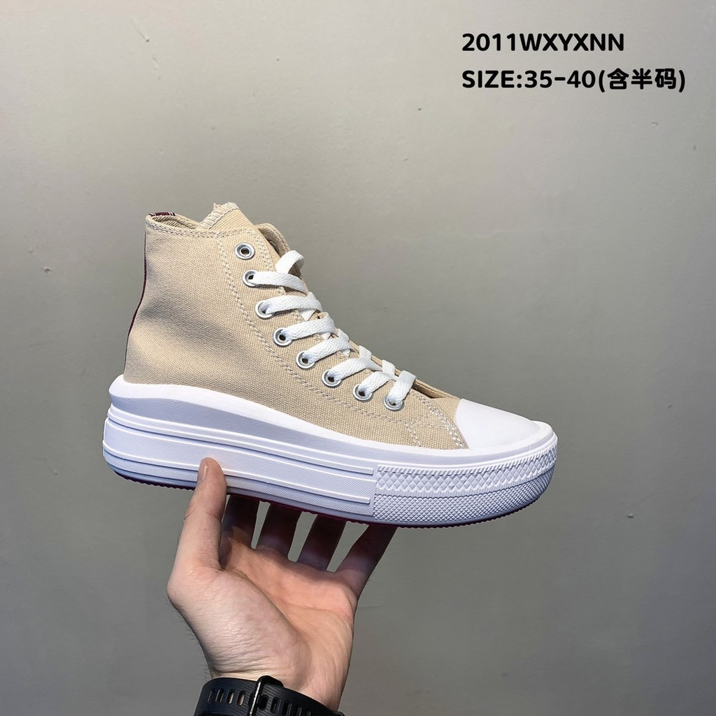 Giày Thể Thao Converse All Star Đế Dày Tăng Chiều Cao Thời Trang 2011wxytis