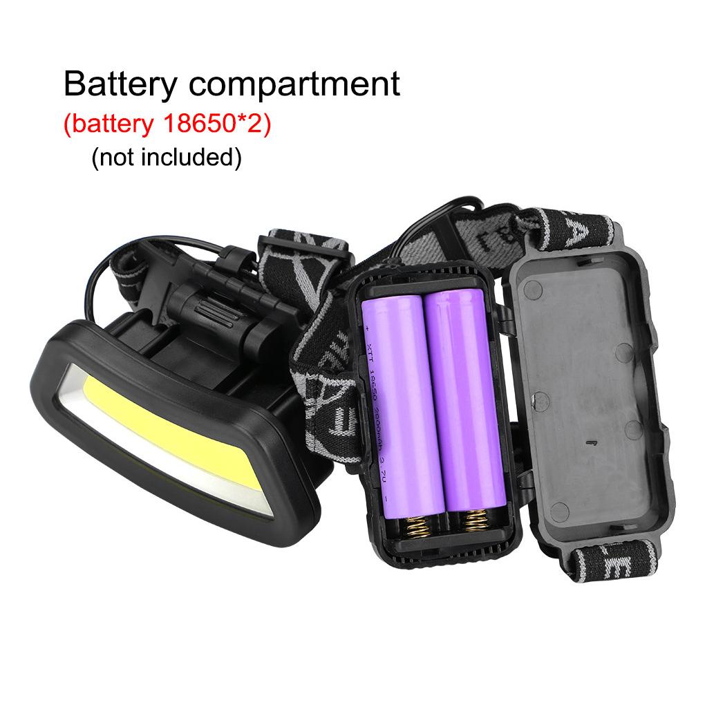 Đèn Pin 7000K 700lm COB LED 4 Chế Độ Sáng Tiện Dụng