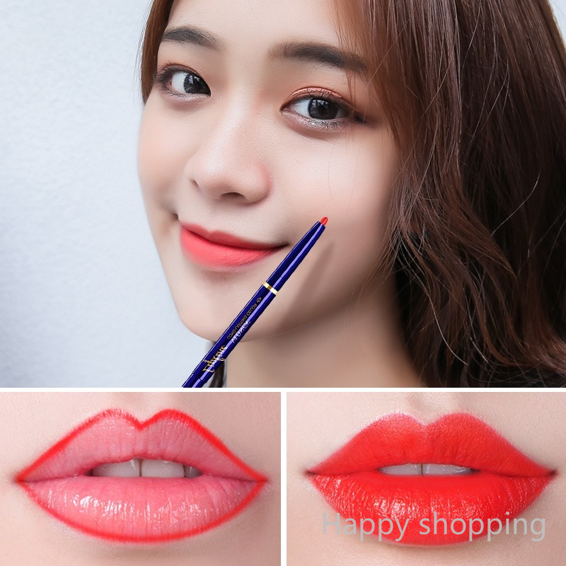 (Hàng Mới Về) Chì Kẻ Viền Môi Hai Đầu Màu Sắc Thời Trang | BigBuy360 - bigbuy360.vn