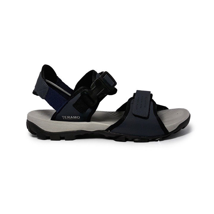 Giày sandal nam Teramo hay sandan nam TRM27 xanh đen kiểu giày sandal nam quai ngang