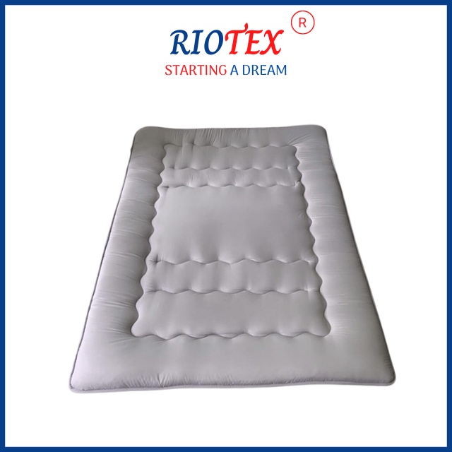 Nệm Trải Sàn, Đệm, TOPPER Hàng Xuất Nhật RIOTEX gấp 3 tiện lợi – Topper nệm 1m - 1m2 - 1m4 - 1m6 - 1