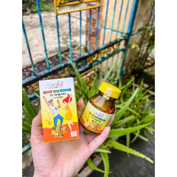 [Cam kết Chính hãng] Vitamin TP tăng cân Thái Lan 100 viên