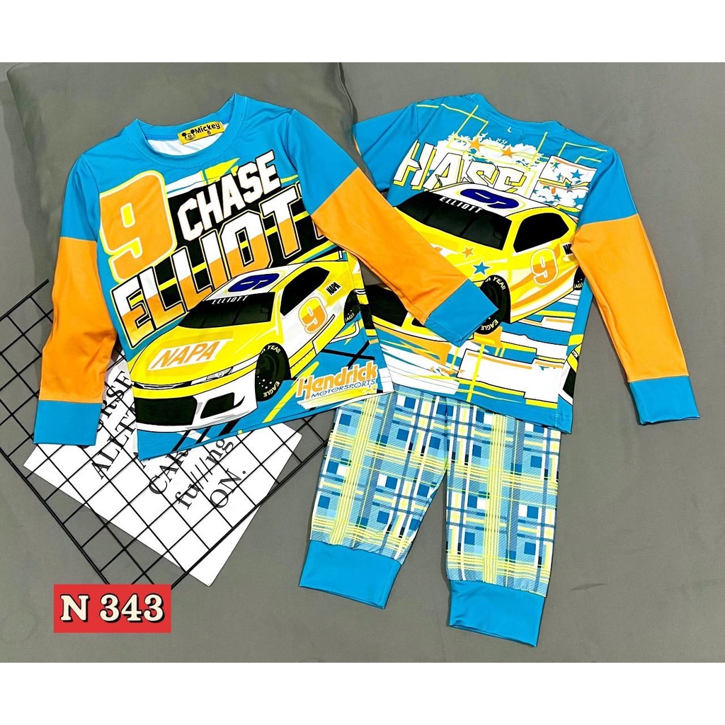 Đồ bộ bé trai, bộ bé trai dài tay size đại 8-10 tuổi vải thun lạnh Jennie kids J511