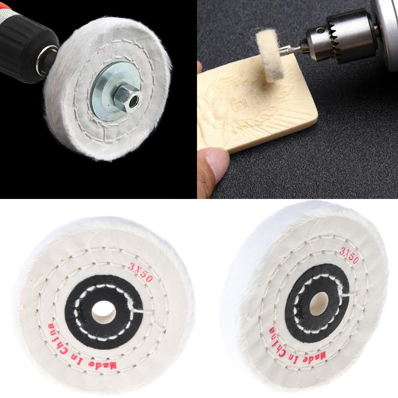 Đầu bọc vải đánh bóng trang sức 3''