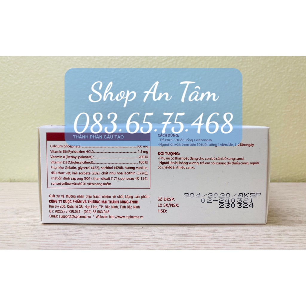 Viên uống Calcium D3 G7 bổ sung canxi, sắt, kẽm, magie cho mẹ bầu, cung cấp vitamin cho cơ thể