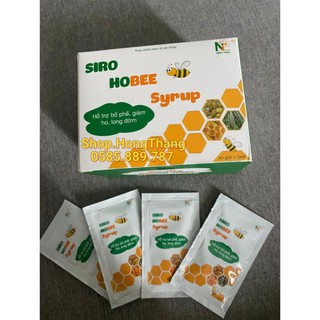 Siro Hobee Syrup bổ phế giảm ho long đờm hộp 30 gói