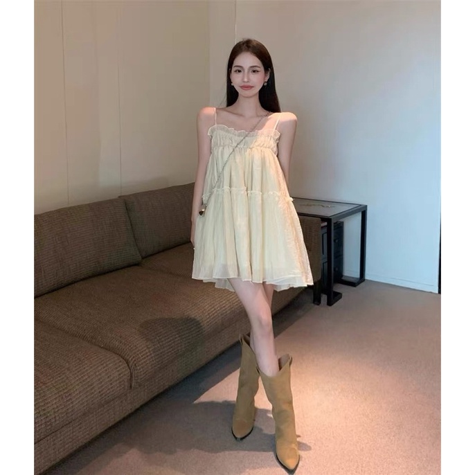 Đầm babydoll bồng xoè thời trang dành cho nữ