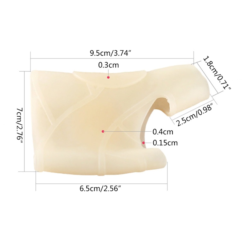 Youyo 1 Cặp Đai Chỉnh Hình Ngón Chân Cái Chỉnh Hình Cho Nữ