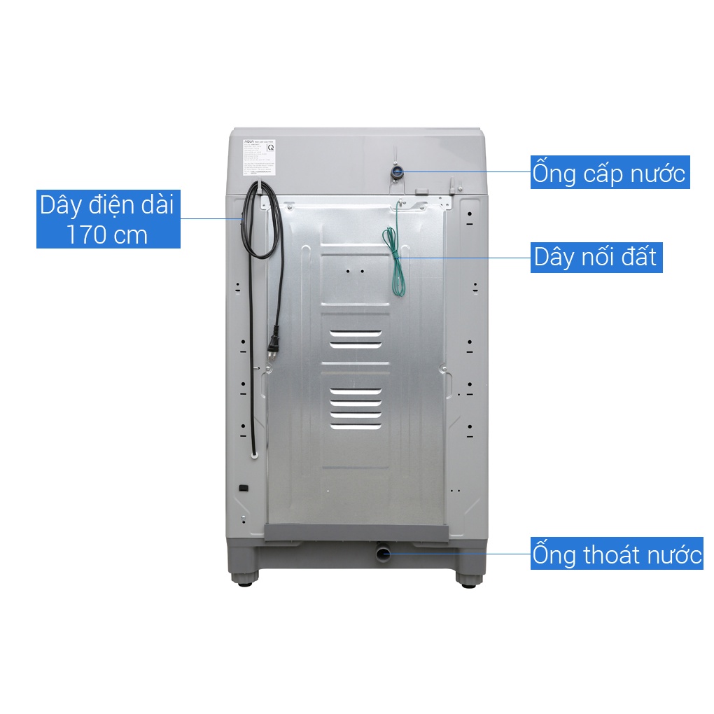 Máy giặt Aqua 8 Kg AQW-S80CT(H2)