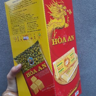 Combo 2 hộp 1kg- Bánh đậu xanh Hòa An