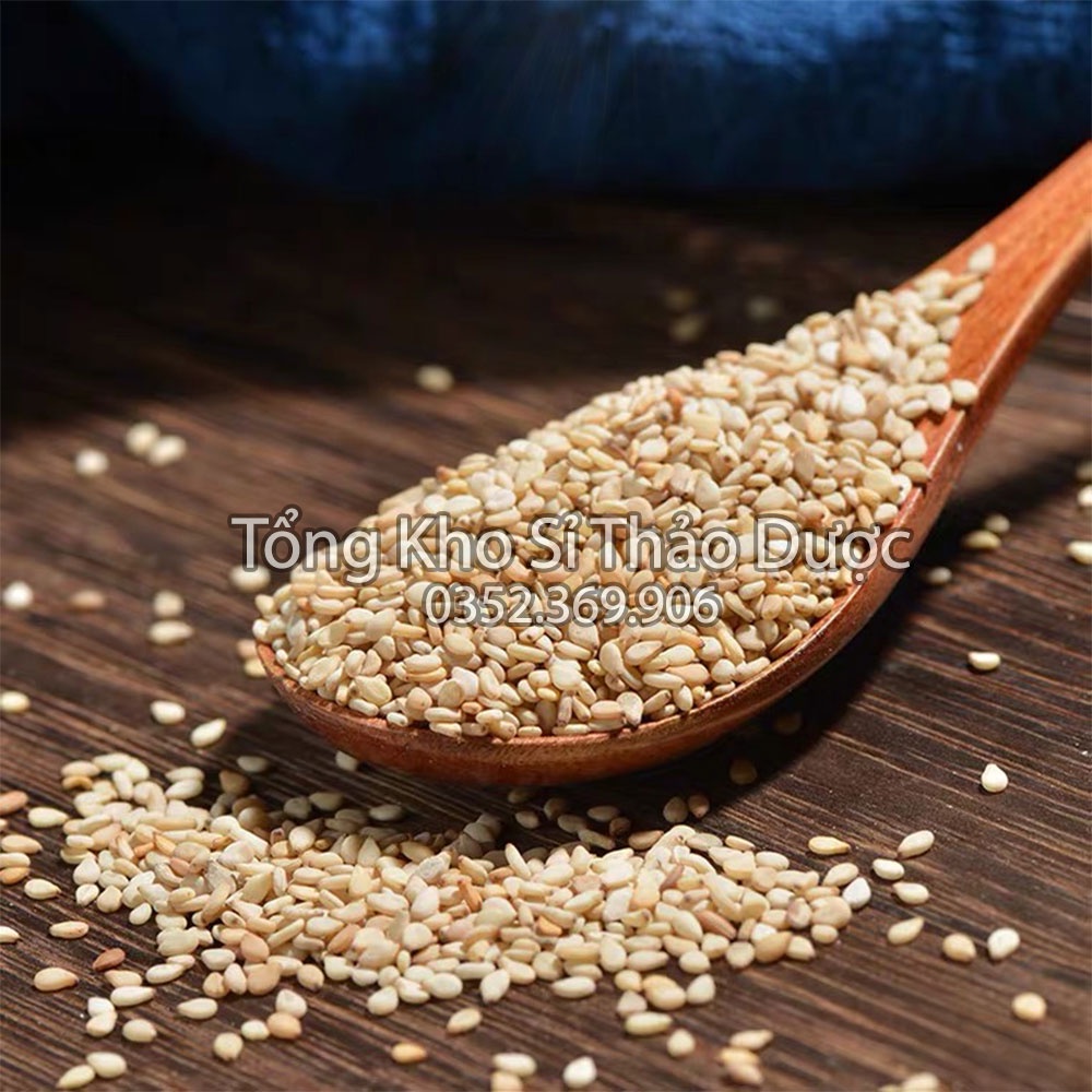 Hạt mè trắng 1kg ( Vừng trắng khô làm sốt mè rang thơm ngon)