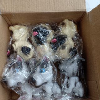 Móc khoá chó PUG,HUSKY