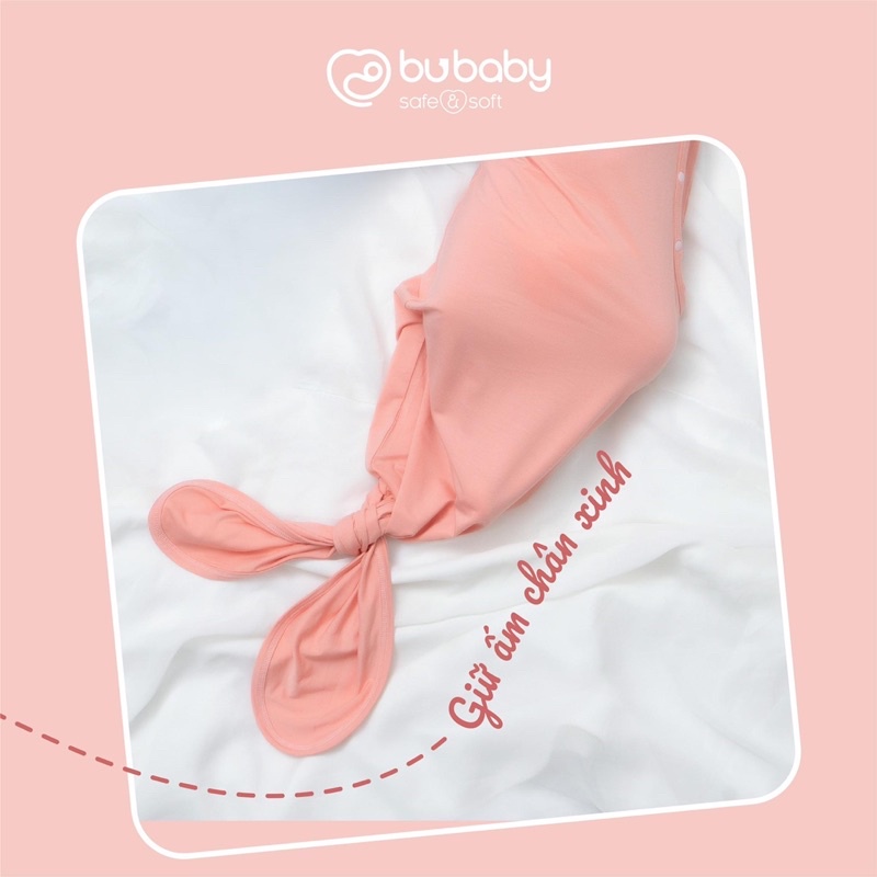 Bu Baby - Body đuôi cá Bambus mềm mịn, giữ ấm chân cho bé BB21021
