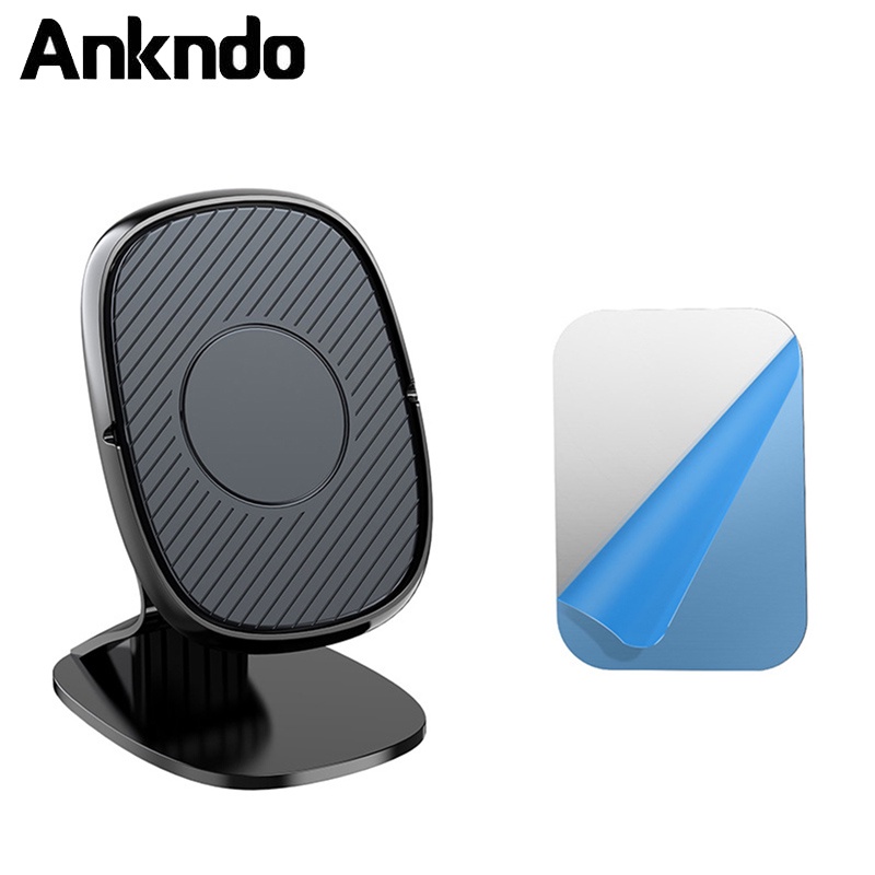 Giá đỡ điện thoại Ankndo từ tính xoay 360 độ gắn lỗ thông gió xe hơi tiện lợi cho iPhone Huawei Xiaomi
