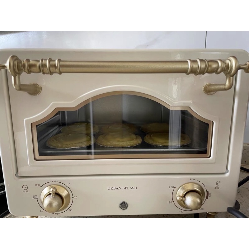 Lò nướng Urban Splash phong cách retro, hoàng gia 10L chính hãng của Anh