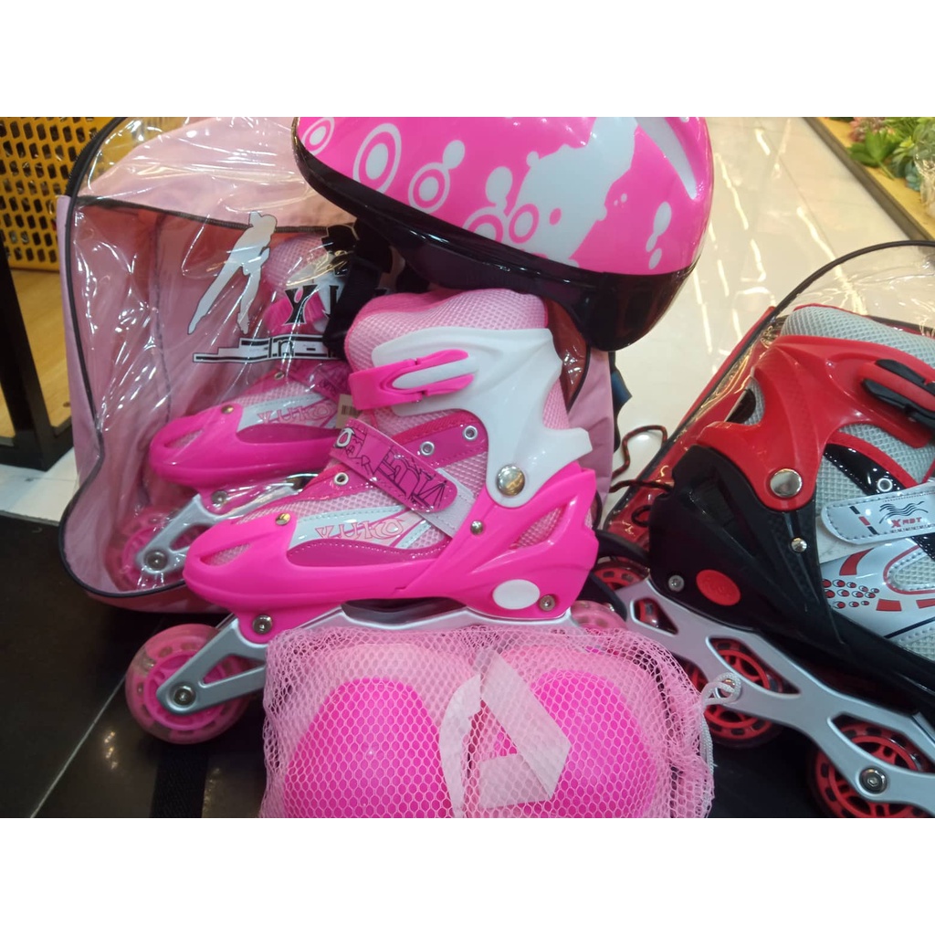 Giày Patin Trẻ Em Cao Cấp Giá Tốt - Combo đầy đủ phụ kiện - Giày trượt trẻ em