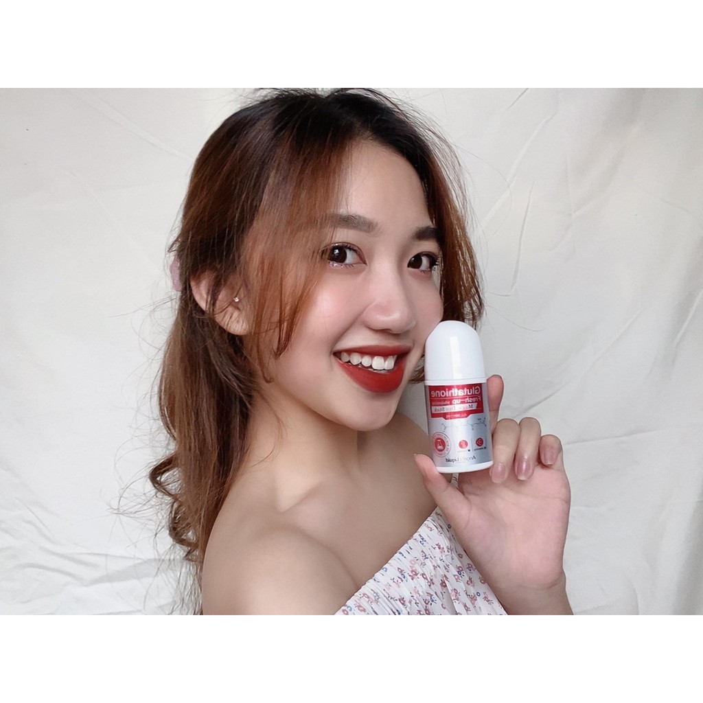 Lăn nách mờ thâm, dưỡng trắng da Angel Liquid Glutathione plus Niacinamide Fresh Deodorant 60ml