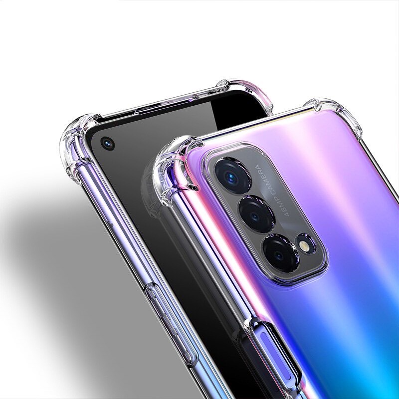 Ốp lưng trong suốt OPPO A1k/A5 2020/A9 2020/F11 pro/A3s/Realme C1/C2/A53/F7/A36/A76/RENO 2F/RENO 6 5G/RENO 7 Z 8Z