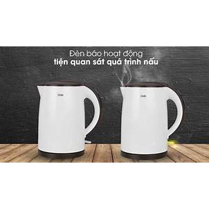 ấm siêu tốc Midea 1.5 lít MK-15D - Hàng chính hãng, Bảo hành toàn quốc 12 tháng