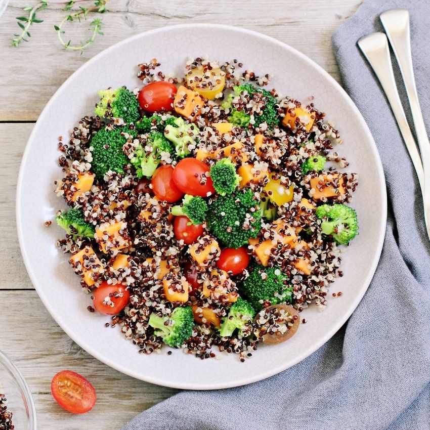 Hạt diêm mạch Chef's Choice cho bé ăn dặm hữu cơ hạt quinoa organic nhập khẩu Heofut