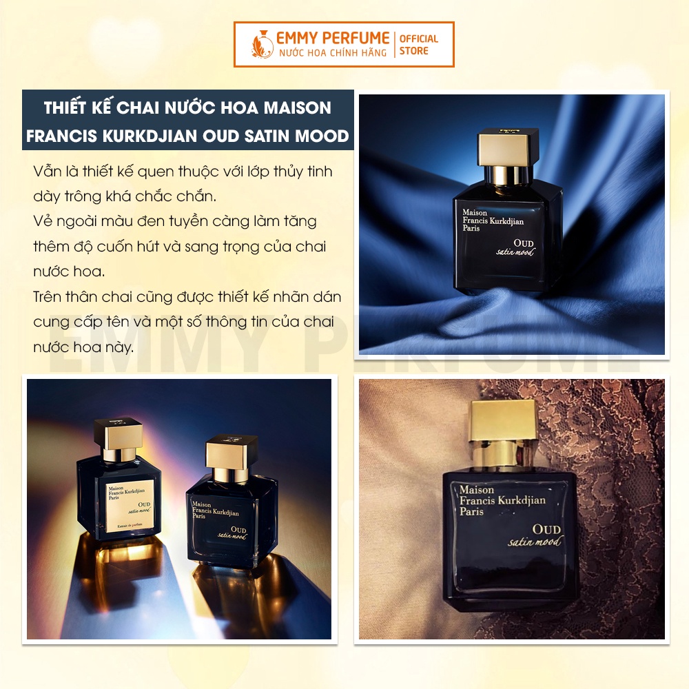 Nước hoa Unisex nam nữ MFK Oud Satin Mood EDP Maison - EmmyPer