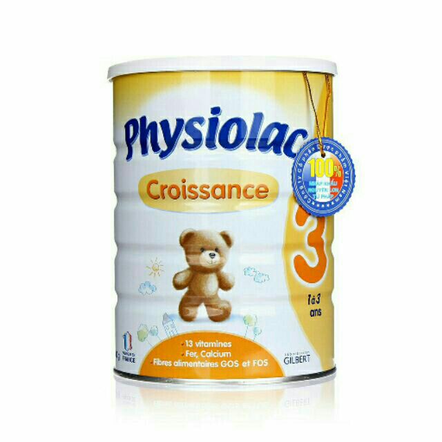 Sữa Physiolac 3,900g (date 2020)