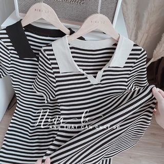 💃 Đầm Body Thun Gân Cổ Bẻ Xẻ V – Quyến rũ, tôn dáng, chuẩn style sang chảnh