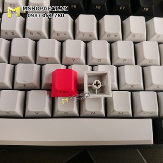 Keycap Retro Trắng - Đen ninja thick pbt cherry profile 108 keys