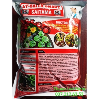SAITAMA - Phân Bón Hữu Cơ Vi Sinh - Bác Sĩ Cây Trồng gói 1kg