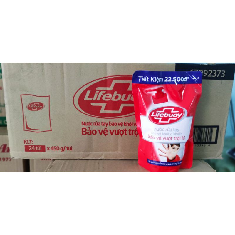 Nước rửa tay lifebuoy túi 450g - nước rửa tay lifebouy | BigBuy360 - bigbuy360.vn