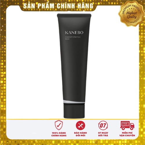 Sữa rửa mặt và mặt nạ bọt Kanebo cao cấp Comfort Stretchy Wash làm sạch sâu, cấp ẩm 130g