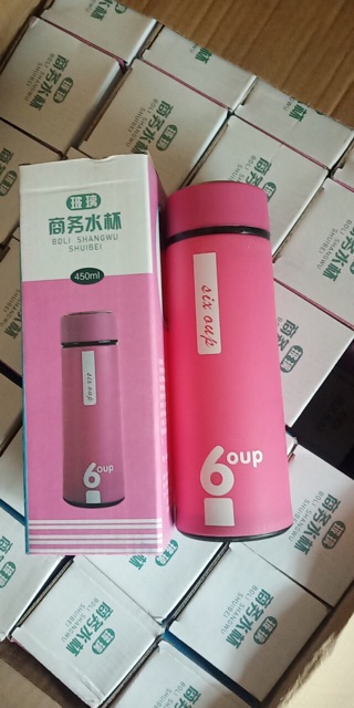 Combo 10 Bình giữ nhiệt vỏ nhựa lõi thuỷ tinh 450ml