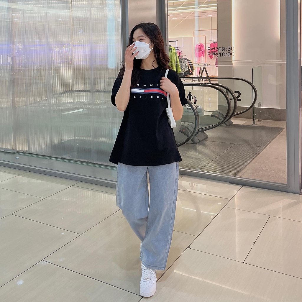[Mã FAMARAL1 giảm 10K đơn 50K] (FREESHIP) Áo thun chữ Tom my hàng quảng châu Miho house