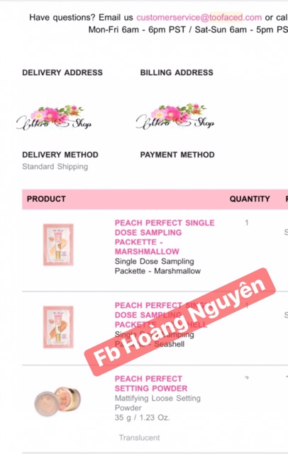 Phấn phủ Too Faced Peach | BigBuy360 - bigbuy360.vn