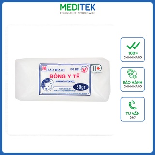 Bông gòn y tế bảo thạch, gói 100g