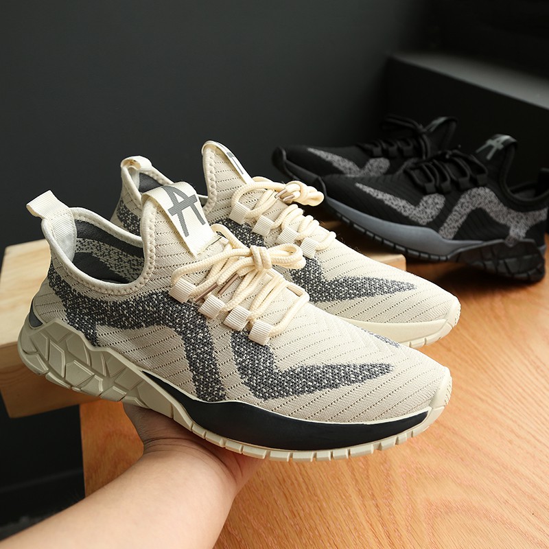 Giày Thể Thao Nam Chất Liệu Vải Dệt Kim Cao Cấp - GS19 | BigBuy360 - bigbuy360.vn