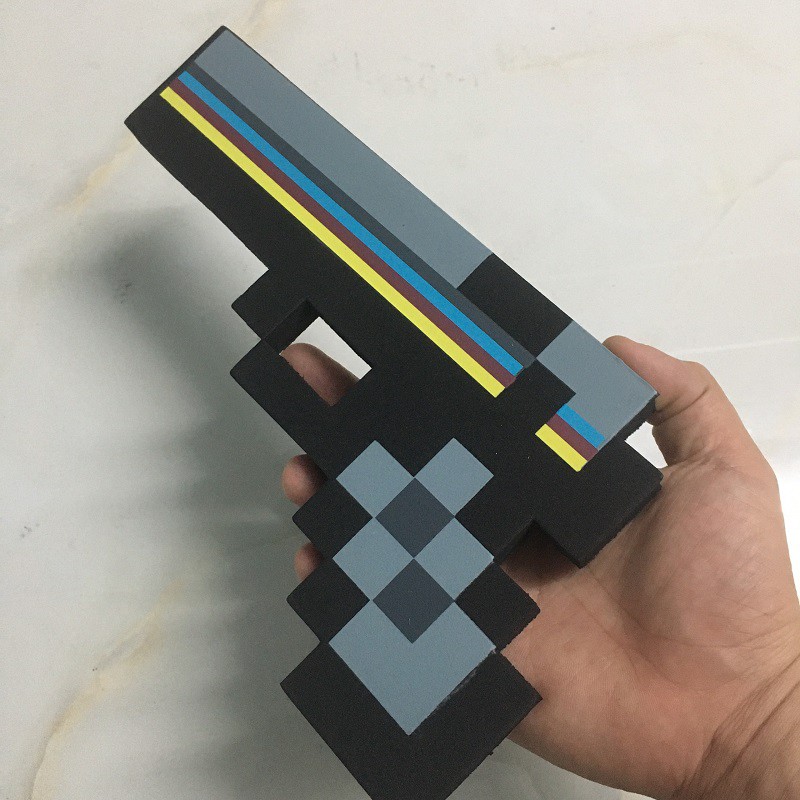 Súng lục đen minecraft