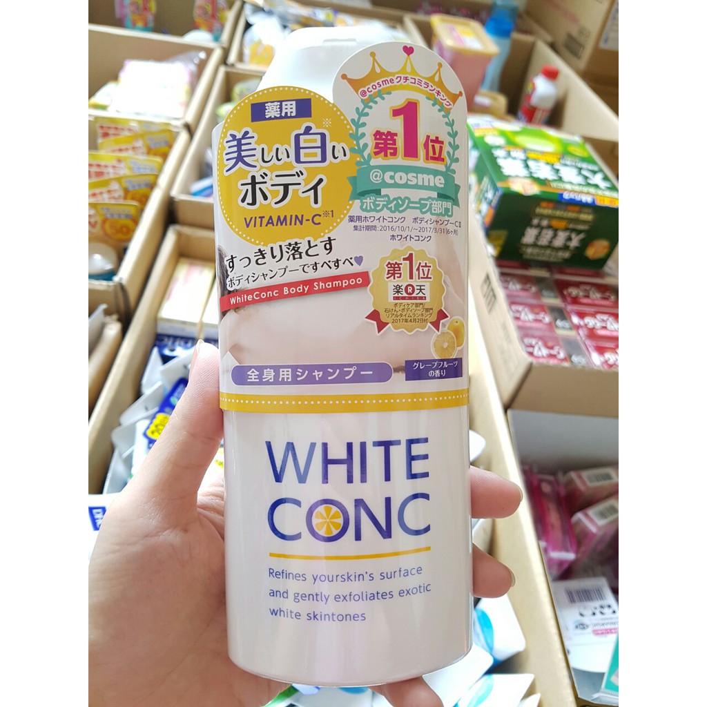 Sữa tắm trắng White Conc 360ml