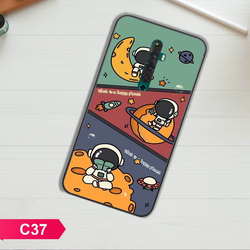 ỐP LƯNG OPPO RENO 2/RENO 2F/RENO 2Z HÌNH THỦY THỦ MẶT TRĂNG ĐÁNG YÊU
