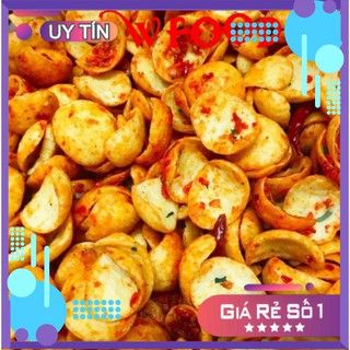 1kg bánh phồng ruốc tép hành - trùm ăn vặt - n food